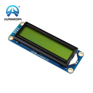 Modulo LCD1602 I2C colore verde 32 caratteri LCD 3.3V/5V Onboard AiP31068 Chip Driver LCD retroilluminazione regolabile - Product Image 4