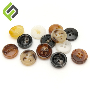 Chất Lượng Tốt Nhựa Hỗn Hợp Hoa Vòng Tốt Sừng Bốn Lỗ T-Shirt Làm Việc Quần Áo Bánh Mì Nút - Product Image 4