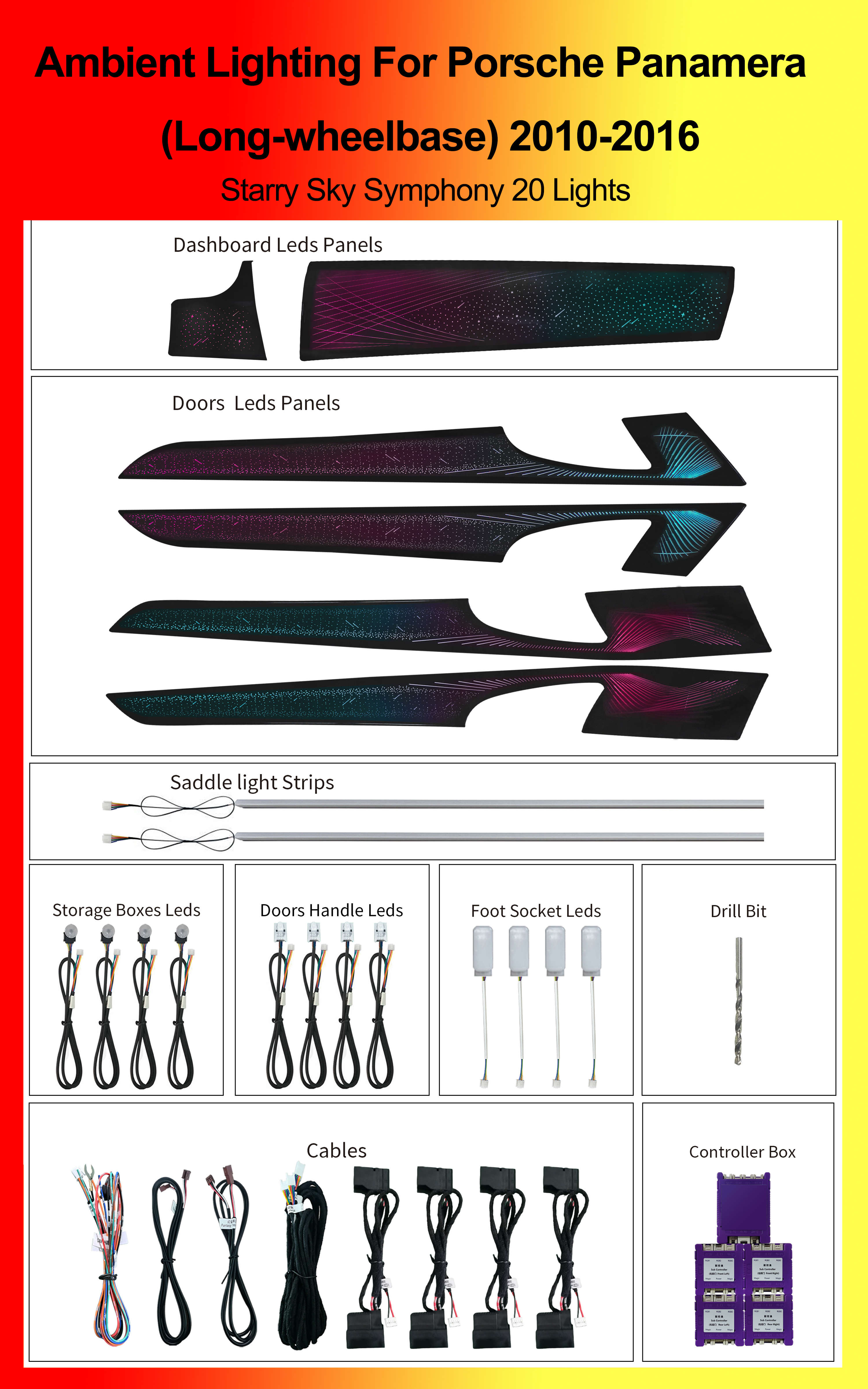 Starry Sky Symphony 20 Lights(Long-wheelbase)