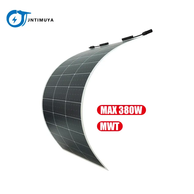 JNTIMUYA MWT Гибкая 300 Вт портативная однокристальная поликристаллическая Лидер продаж Гибкая солнечная панель 50 Вт 12 В Автомобильная солнечная панель