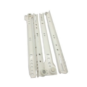 Weiß pulver beschichteter Schieber Verstellbarer FGV-Schubladen schieber für die Dübel-Schubladen baugruppe - Product Image 1