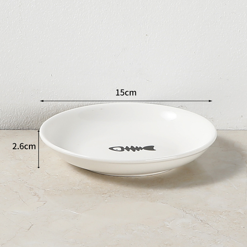 Single fish bone plate