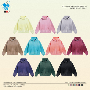 New Splash Mực Làm Cũ Cạnh Phun Khỉ Và Nhung Biểu Tượng Tùy Chỉnh Dtg In Quá Khổ 100% Bông Áo Cho Nam Giới Và Phụ Nữ - Product Image 2