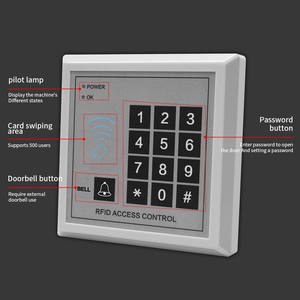 M1 Swipe Card <strong>Access</strong> <strong>Controller</strong> Password Button <strong>Keyboard</strong> 86 Type Simple <strong>Access</strong> Control Machine