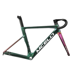 MCELO karbon Fiber disk fren yol çerçeve bisiklet için disk fren aerodinamik çerçeve Set Ultra hafif sert BSA aks yol çerçeve - Product Image 1
