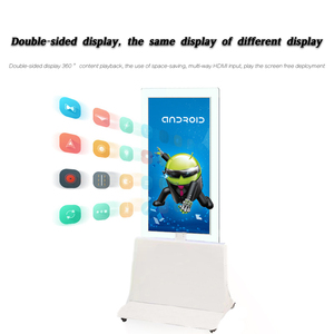 55-дюймовый ЖК-киоск Android 4K с прозрачной подставкой для пола для образовательных центров, лифтов и магазинов розничной торговли - Product Image 4