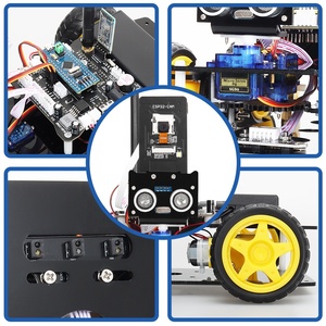 2023 en çok satan Robot programlama arabası kiti, eğitim için C dilinde programlanan STM32 ve ESP32-CAM birleştirerek
