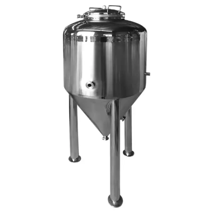 50L-100L single layer homebrew conical beer fermenter