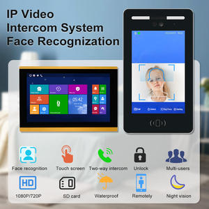 2024 Face Recognition <strong>TCP</strong>/<strong>IP</strong> Door Bell Door Camera Entry Unlock Anchor <strong>Video</strong> Door Phone Multi-apartments <strong>Video</strong> <strong>Intercom</strong> <strong>System</strong>