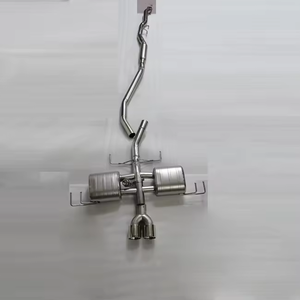 High Performance Catback Exhaust for Generality Civic Fk7 1.5T 2020 <strong>Valve</strong> Exhaust System with <strong>Tips</strong> - Product Image 2