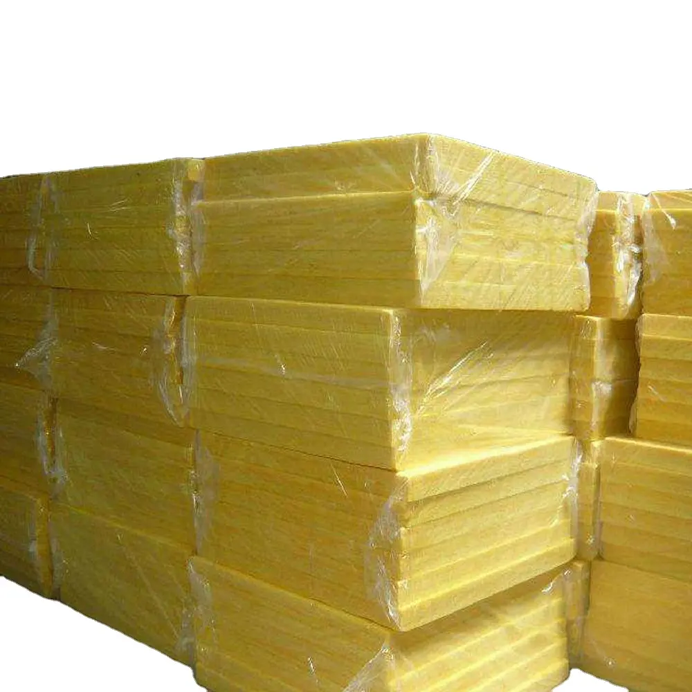 Lana di vetro in rotolo In Fibra di Vetro striscia di Materiali Isolanti Ad Alta Temperatura Glasswool muro di Isolamento sistema di isolamento