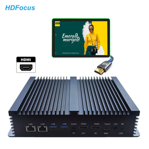 Рекламный Android 12 сетевой Full Hd 8K Media Player Box с программным обеспечением Cms Media Player Box для Lcd Digital Signage
