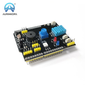 <strong>Sensor</strong> Expansion Board <strong>DHT11</strong> Temperature and Human <strong>Sensor</strong> LM35 <strong>Sensor</strong> 9-in-1 Multi-functional Expansion Board for R3 - Product Image 2