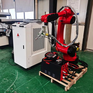 1500w 3000w 6000w 6-Achsen-Roboterarm-Laserfaserschweißmaschine für Cobot-Roboter-Laser verkleidung <span class=keywords><strong>system</strong></span> aus Edelstahl metall