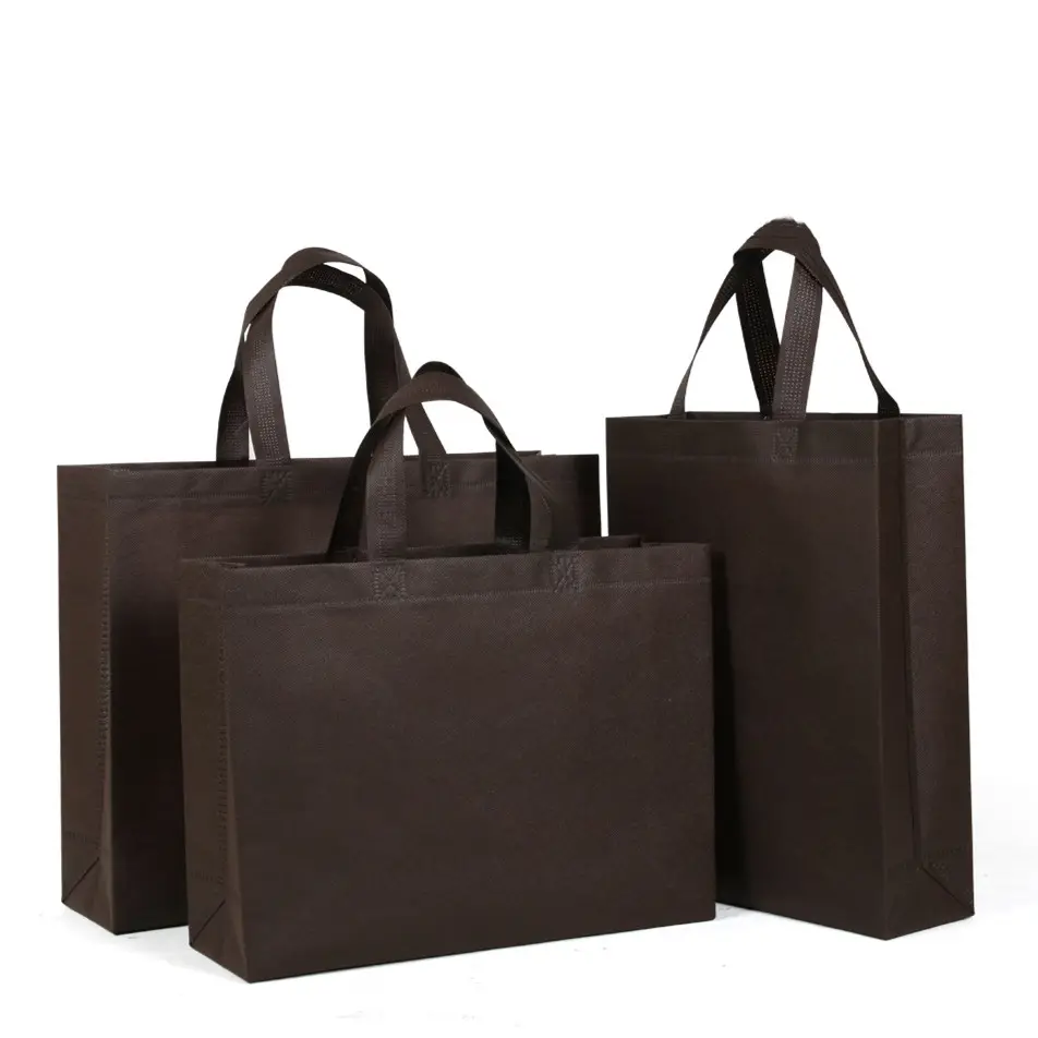 Индивидуальные экологически чистые сумки для покупок, нетканые многоразовые сумки с логотипом