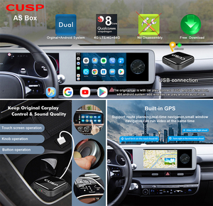 4G 64G 8 Core autoradio Stereo Audio lettore Mp3 Android Smart Box per auto - Product Image 4