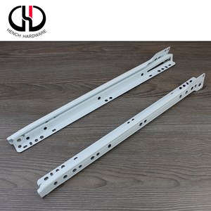 Gaveta gaveta auto-fechamento com revestimento, tipo fgv, deslizante, trilho branco, de nylon