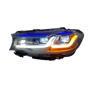 For BMW 5 Series G38 Headlight Assembly 18-20 G30 M5 <strong>Thunder</strong> Version Double Blue Eyebrow <strong>LED</strong> 8000k Color Tem High Quality New - Product Image 5