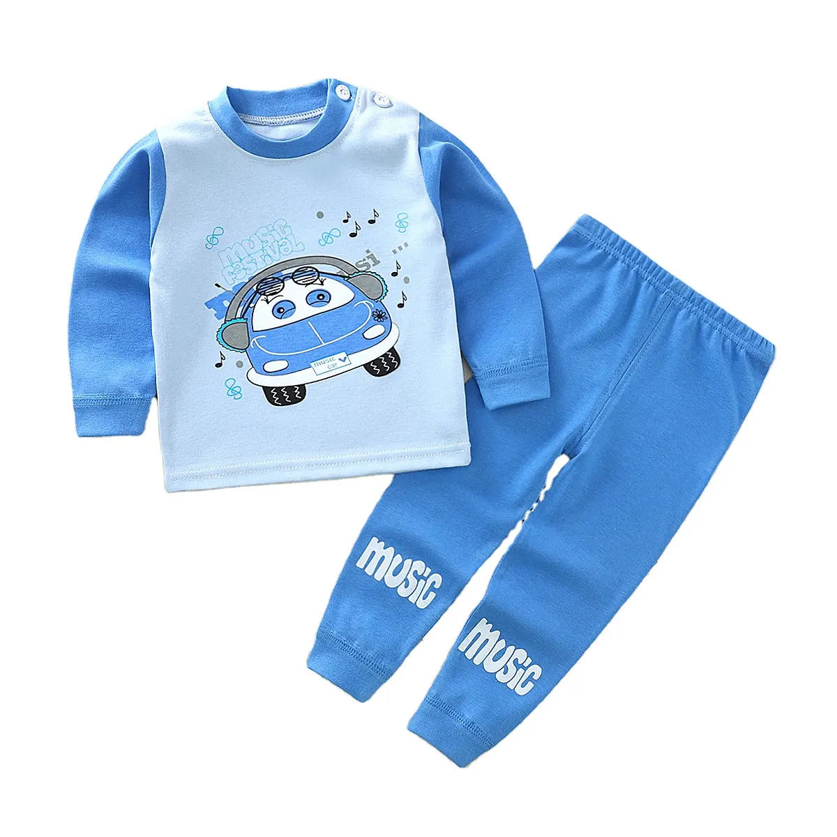 Ensemble pyjama pour enfants, vêtement de nuit, pour garçons et filles, nouvelle collection automne hiver