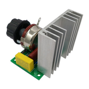 AC220V 4000W Voltage Regulator Module - <strong>SCR</strong> Speed <strong>Controller</strong> for High Power Applications - Product Image 2