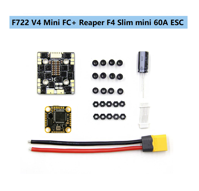 F722 V4 Mini FC+ Reaper F4 Slim mini 60A ESC