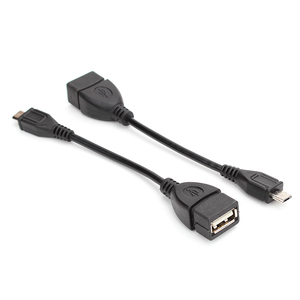 Fabrika fiyat Usb otg kablo kadın USB 2.0 OTG erkek kabloları veya V8 android mikro USB veri kabloları - Product Image 3