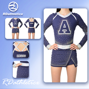 Sublimation Women Blank <strong>Cheer</strong> Uniforms Toddler Diy <strong>Cheap</strong> Cheerleading Uniform - Product Image 5