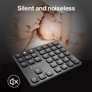 Teclado numérico inalámbrico JOMAA, teclado numérico recargable, teclado numérico inalámbrico para ordenador portátil, Windows, MacBook - Product Image 6