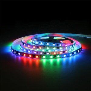 Kaliteli DC12V SMD5050 60LEDs/m dijital yüksek stabilite SPI RGB renk değiştirme esnek LED şerit işık - Product Image 4