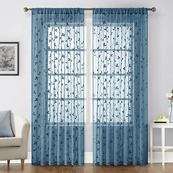 Trèfle à quatre feuilles bleu foncé