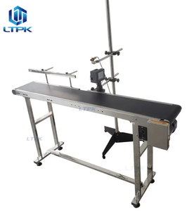 LT-900 Fabrik Preis Automatische kontinuierliche Tinte Batch Inkjet Drucker Batch Datum Codierer Drucken Qr Codierung Maschine mit Förderer - Product Image 5