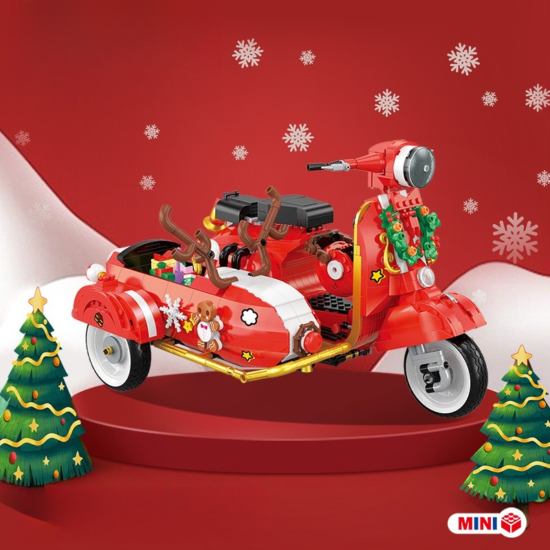 21059 Christmas Motorcycle