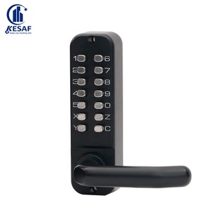 Wasserdichtes digitales Code Keyless-Haustür schloss mit mechanischer Tastatur Druckknopf Passwort Türschloss - Product Image 2