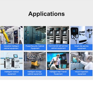 17 Inch 3mm Bezel Embedded Automation X86 J1900 J4125 J6412 Industrial Panel PC WIN7/8/10/11 Touch Screen All in One <strong>Computer</strong> - Product Image 6