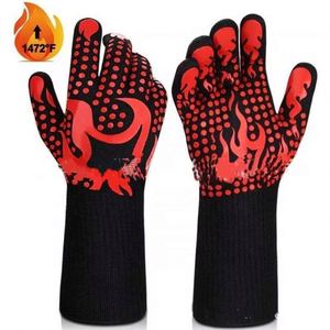 Arylon chịu nhiệt độ cao Silicone găng tay lò vi sóng và thịt nướng găng tay để nướng - Product Image 5