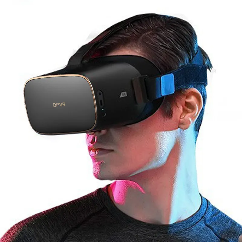 Chine Prix de gros Casque sans fil DPVR Casque de réalité virtuelle de haute précision Logiciel personnalisé professionnel Lunettes 3D VR