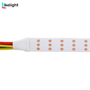 SK6812 adresli RGBW LED şerit işık 5V 60LEDs/m SMD5050, kapalı ve açık kullanım için APP kontrolü ile dijital akıllı işık - Product Image 5
