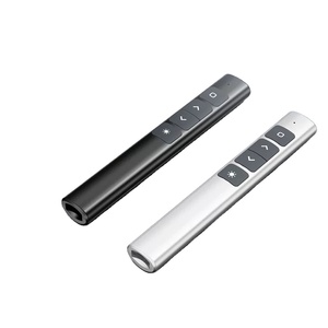 2.4 GHz presentatore Wireless con puntatori rossi penna USB RF telecomando puntatore ricaricabile
