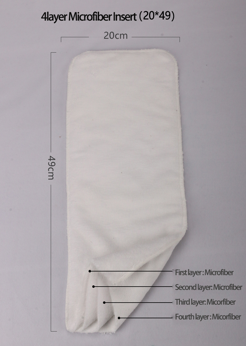4 couche Microfibre (20*49)