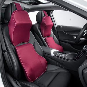 Korting Op Maat Comfortabel Traagschuim Neksteun Taille Rug/Traagschuim Kussen Lumbaal Kussen Voor Auto
