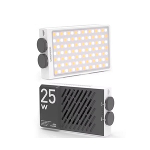 ZHIYUN CINEPEER CM25 2700K-6200K Mini <span class=keywords><strong>LED</strong></span> canlı akış açık çekim için 25W cep lambası taşınabilir Video ışığı