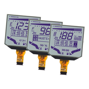 Schermo LCD personalizzato a 7 segmenti Anti-abbagliamento SJXDGW020 moto contachilometri digitale strumento modulo LCD personalizzato - Product Image 1