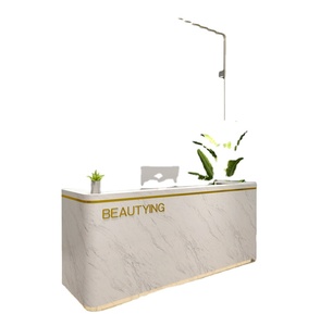 定制尺寸彩色接待台柜台前台收银台银行办公室酒店收银台 - Product Image 1