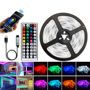 Joystar-Tira de luces LED inteligente, interruptor de control remoto con sensor de movimiento, conectividad USB, temperatura de color RGB, IP20, 3M para el hogar - Product Image 1