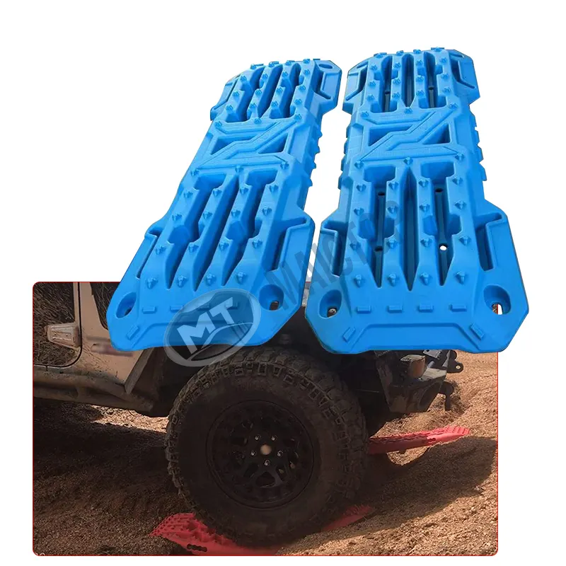 Maictop, accesorios para coche, tableros de tracción todoterreno de plástico, placa de Escape antideslizante