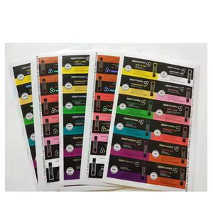 Logo R X Impression de marque Étiquettes et boîtes étanches pour flacons de 10ml - Product Image 4