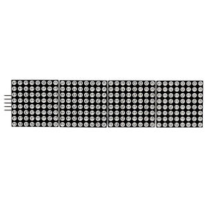 Para MAX7219 Dot <span class=keywords><strong>Matrix</strong></span> Módulo 32x8 4 em 1 Display <span class=keywords><strong>LED</strong></span> Módulos Drive com Fios 5Pin para <span class=keywords><strong>Arduino</strong></span> Raspberry Pi - Product Image 2