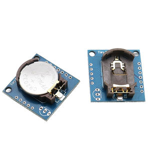 Minik RTC I2C modülü 24C32 bellek DS1307 saat modülü AVR ARM PIC RTC I2C modülü DS1307 saat için kullanılır