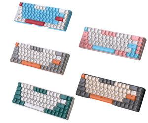 Alta calidad 68 teclas 2,4 GHz inalámbrico RGB retroiluminado para teclado mecánico Bluetooth nueva interfaz USB recargable de 3 modos - Product Image 1
