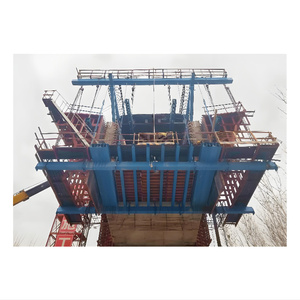 ระบบป้องกันด้านล่างสำหรับการก่อสร้างสะพานเหล็กที่มีความแม่นยำสูงระบบการเดินทางแบบคานรับผลิตจากเหล็ก - Product Image 5